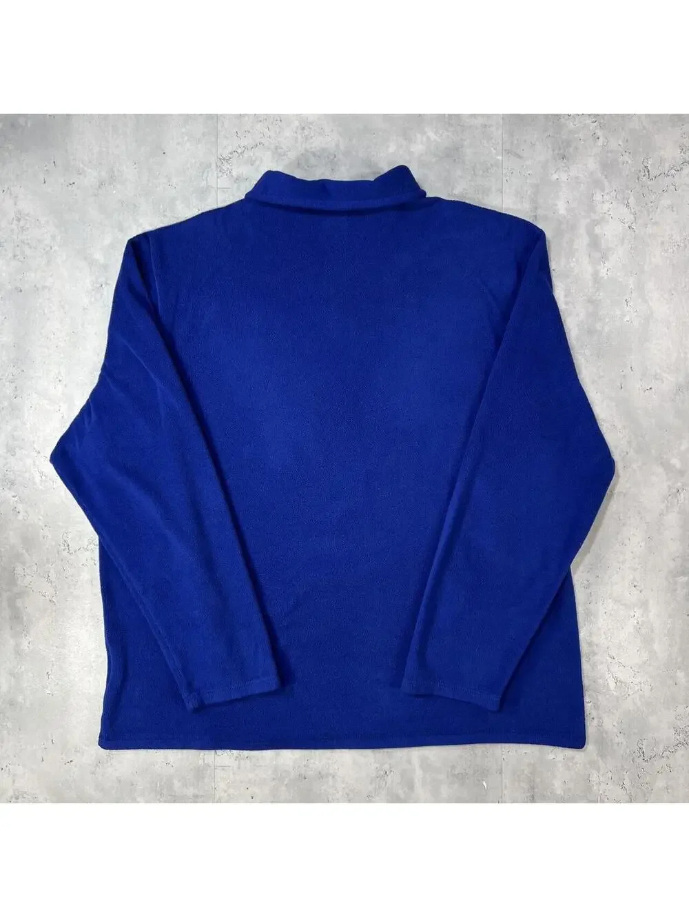 Y2K Blue The North Face Fleece Quarter Zip Sweater